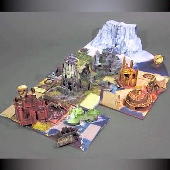 🆕HBO Game of Thrones 3D Pop-Up Guide to Westeros DELUXE EDITION Interactive Map - Picture 7 of 16